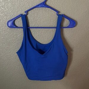 Vibrant Blue align Lululemon tank